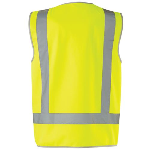 ELEVEN Workwear Day/Night Hi-Vis 'H' Taped Safety Vest