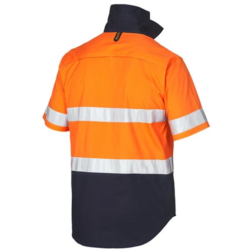 ELEVEN Workwear AEROCOOL Hi-Vis Spliced Taped S/S Shirt