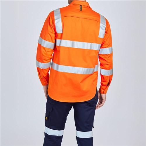 Long sleeve Hi-Vis Shirt rear