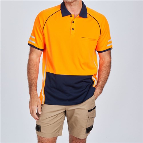 Orange Hi-Vis Polo Shirt Orange Lifestyle
