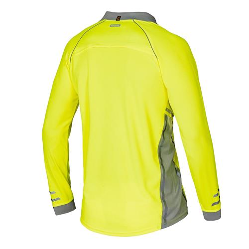 ELEVEN Workwear AEROCOOL Hi-Vis L/S Polo