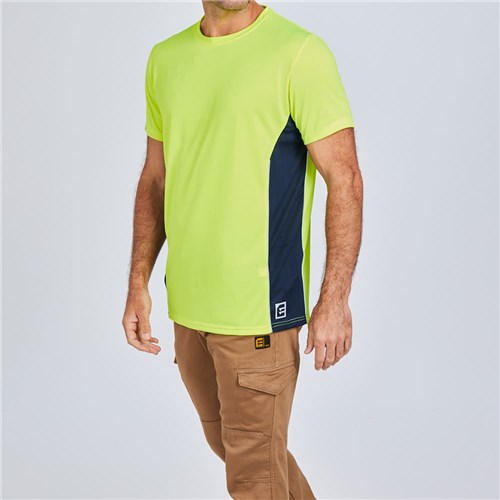 Eleven Workwear AEROCHILL S/S Spliced T-Shirt Lifestyle