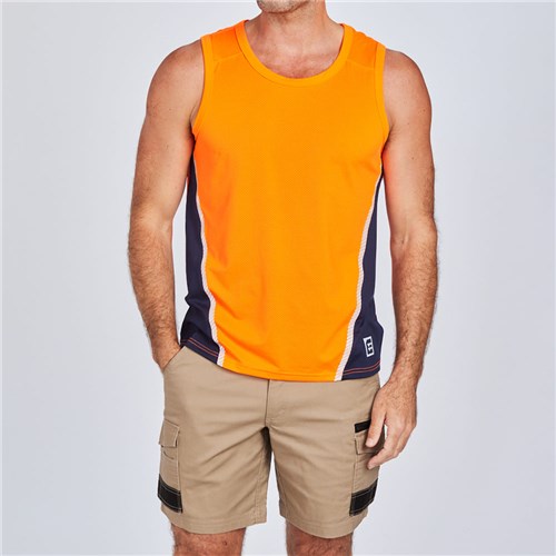 Hi Vis work singlets - Lifestyle