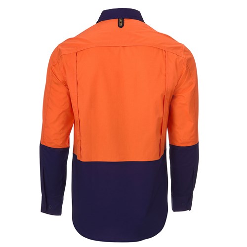 Cotton long sleeve Orange hi vis shirts?