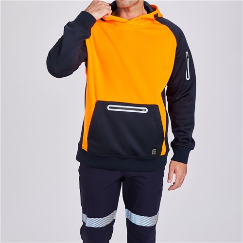 Water Resistant Hoodie - Yellow Lifestyle