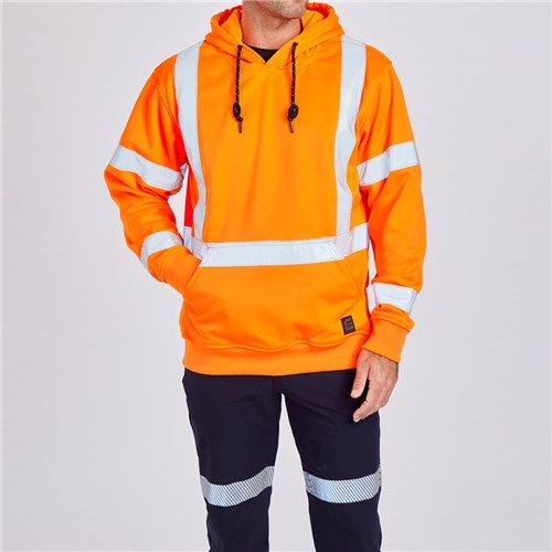 Eleven Hi Vis Hoodie Lifestyle