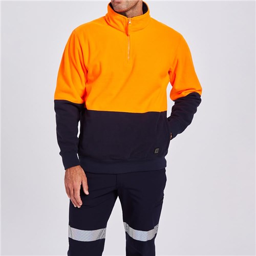 Bonded Fleece Qtr Zip Pullover