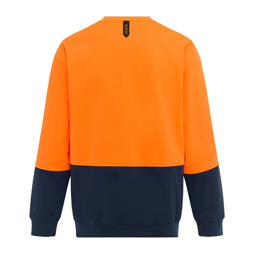 Fleece crewneck pullover