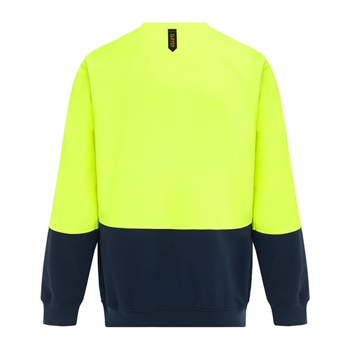 Lightweight fleece crewneck pullover