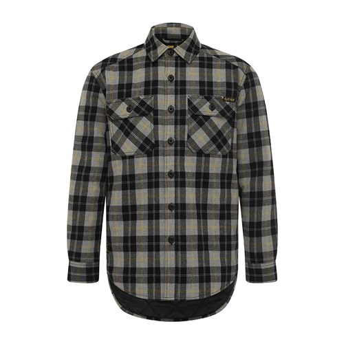 Eleven Workwear Quilted Flannel Shacket