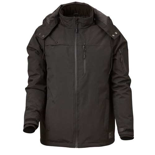 ELEVEN Workwear Water Resistant Jacket with Detachable Hood