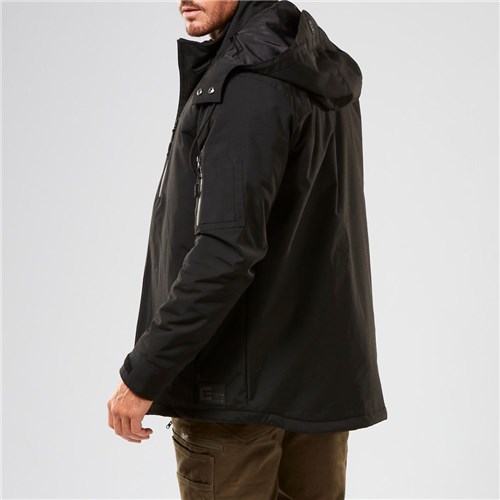 ELEVEN Workwear Water Resistant Jacket with Detachable Hood