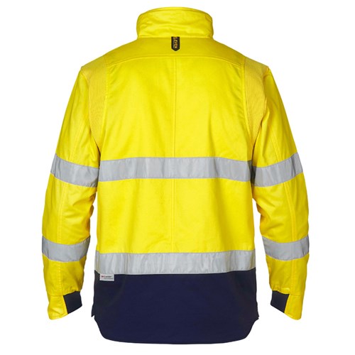 Eleven Workwear Hi-Vis Drill 3M™ 'Hoop' Taped Jacket
