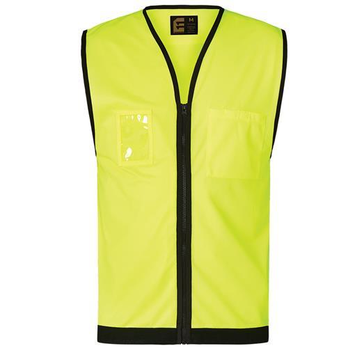 ELEVEN Workwear Day Hi-Vis Zipped Vest