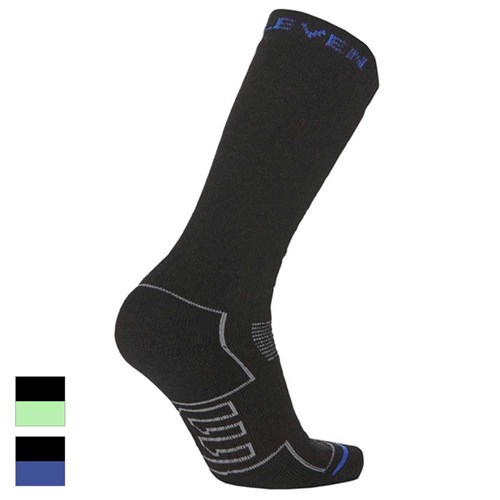 ELEVEN Workwear Wool Blend Socks - Black Blue