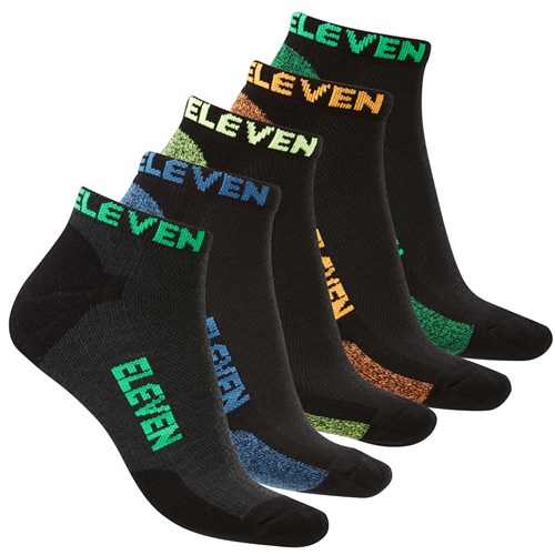 ELEVEN Workwear Bamboo Ankle Socks - 5 Packs
