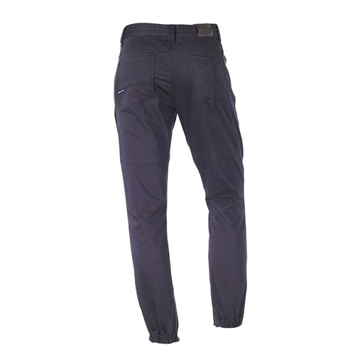 Elasticated, zipped cuffed work pant