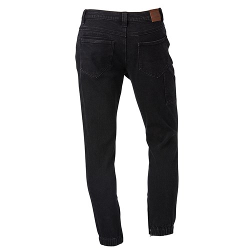Workwear Denim Stretch Cuffed Pant