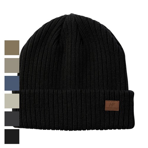 Hammer + Field® Ribbed Beanie - Concrete - Black
