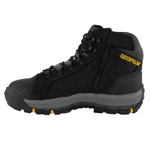 CAT convex zip sided safety boot