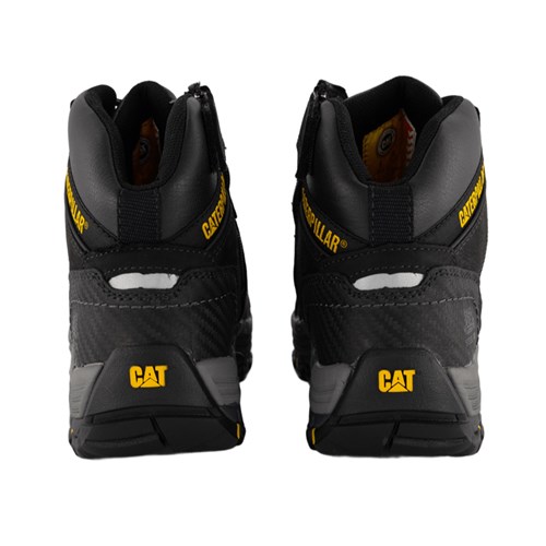 CAT Mens Convex Zip Sided Safety Boots