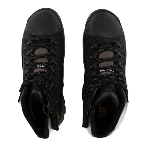 Convex Steel Toe Boot - Black