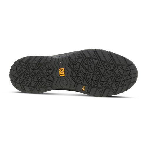 Comfortable black work shoes