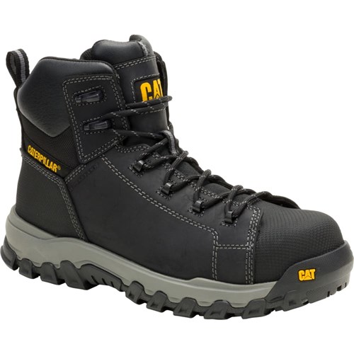 CAT® Footwear Threshold + Zip Wp Ct Boot - Black