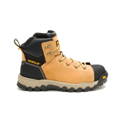 Caterpillar men's threshold + zip wp ct work boot