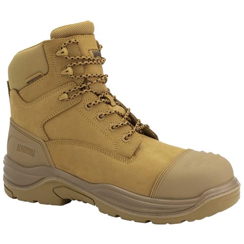 MAGNUM Site Max - Dark Shadow Lace Up Safety Boot - Wheat