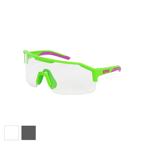 Safety Glasses - EPIC Stalyon FKN Glasses - Retro Frame Clear