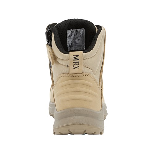 Womens side zip work boots