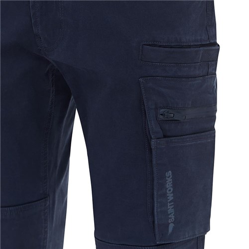 Navy blue cargo pants