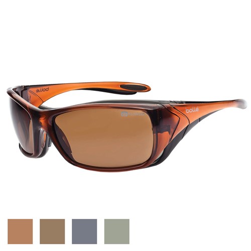 Bolle Safety Voodoo Safety Glasses - Brown Frame Brown Lens