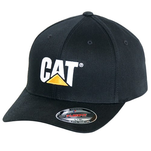 CAT® Workwear Trademark Flexfit Cap - Black