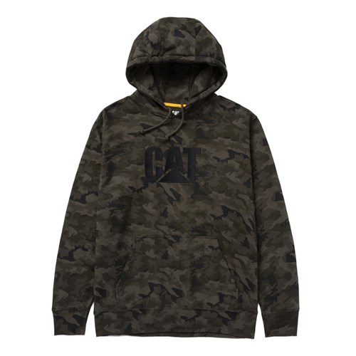 CAT Workwear Trademark Hooded Sweatshirt - NightCamo