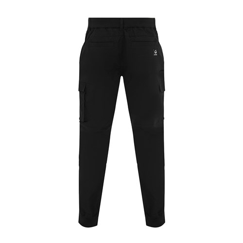 Black canvas stretch pants