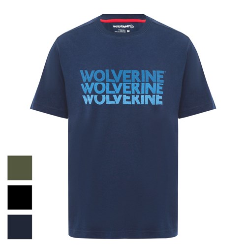 Wolverine Classic 3 Logo S/S Tee