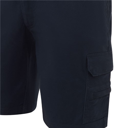 Navy blue twill shorts