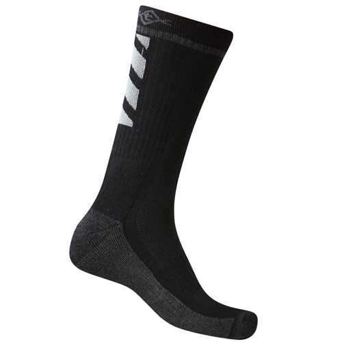 WickTX Bamboo Copper Reflective Work Socks - 2 Pack ( Black Marle)