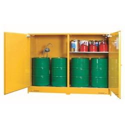 Storemasta 850L Large Capacity Flammable Liquid Storage Cabin Cabinets PS850SS