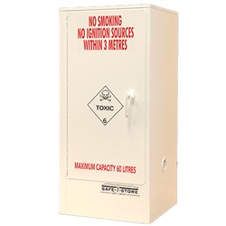 Storemasta 60L Toxic Storage Cabinets SC0606