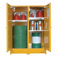 Storemasta 450L Large Capacity Flammable Liquid Storage Cabin Cabinets PS450SS