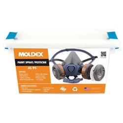 Moldex® 7000 Series A1/P2 Paint Spray/Pesticide Respirator Kit (Medium)