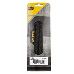 Oliver 155cm Grey/Black Boot Laces L-GB155