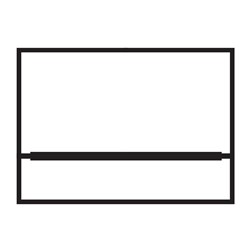 Multi-Message 1200x900mm Standard Black Frame MMF