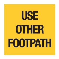 Use Other Footpath 600x600mm Multi-Message Sign TC55 T9-24