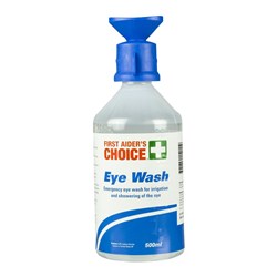 First Aider's Choice™ Eye Bath Solution 500ml 101154