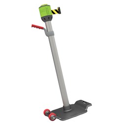 Barrier Security Pilot Base 20Kg Portable Post & Silver Base