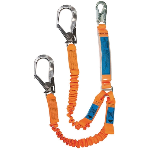 SpanSet® ERGO Twin Leg Elastic Lanyard 3058E
